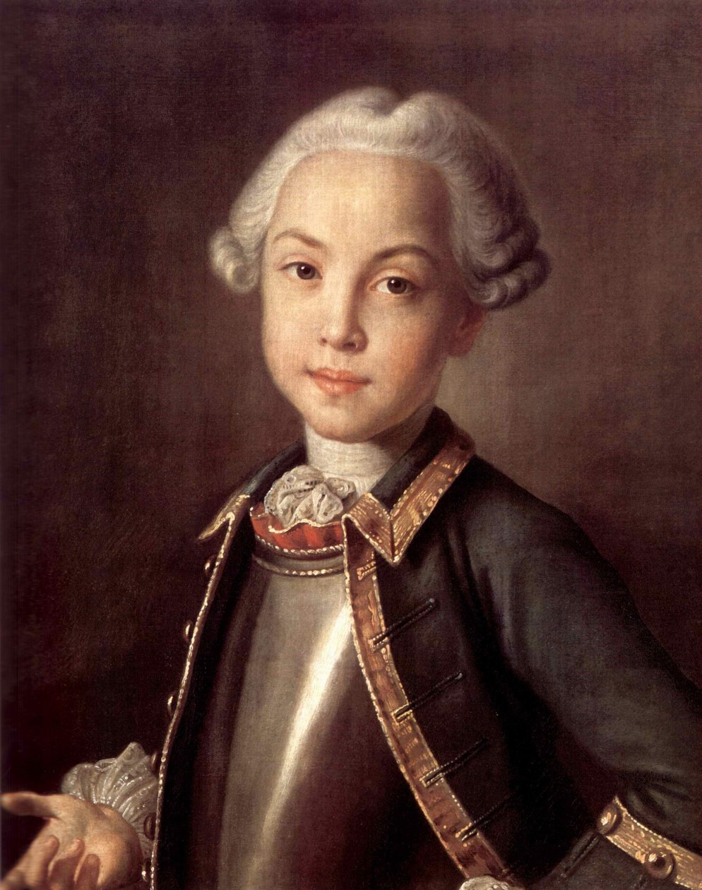 Nyikolaj Petrovics Seremetev gróf portréja gyermekként, 1750-es évek alkotó: Ivan Petrovich Argunov