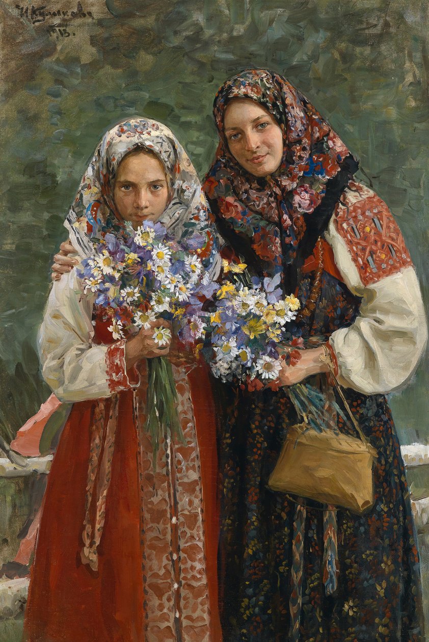 Réti virágok, 1913 alkotó: Ivan Semyonovich Kulikov