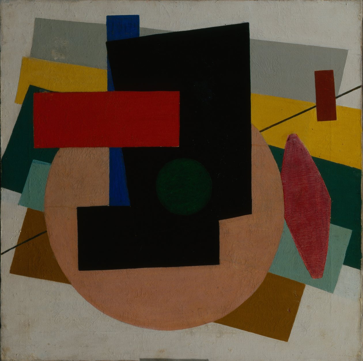 Szuprematista kompozíció, 1916 alkotó: Ivan Vassilyevich Klyun