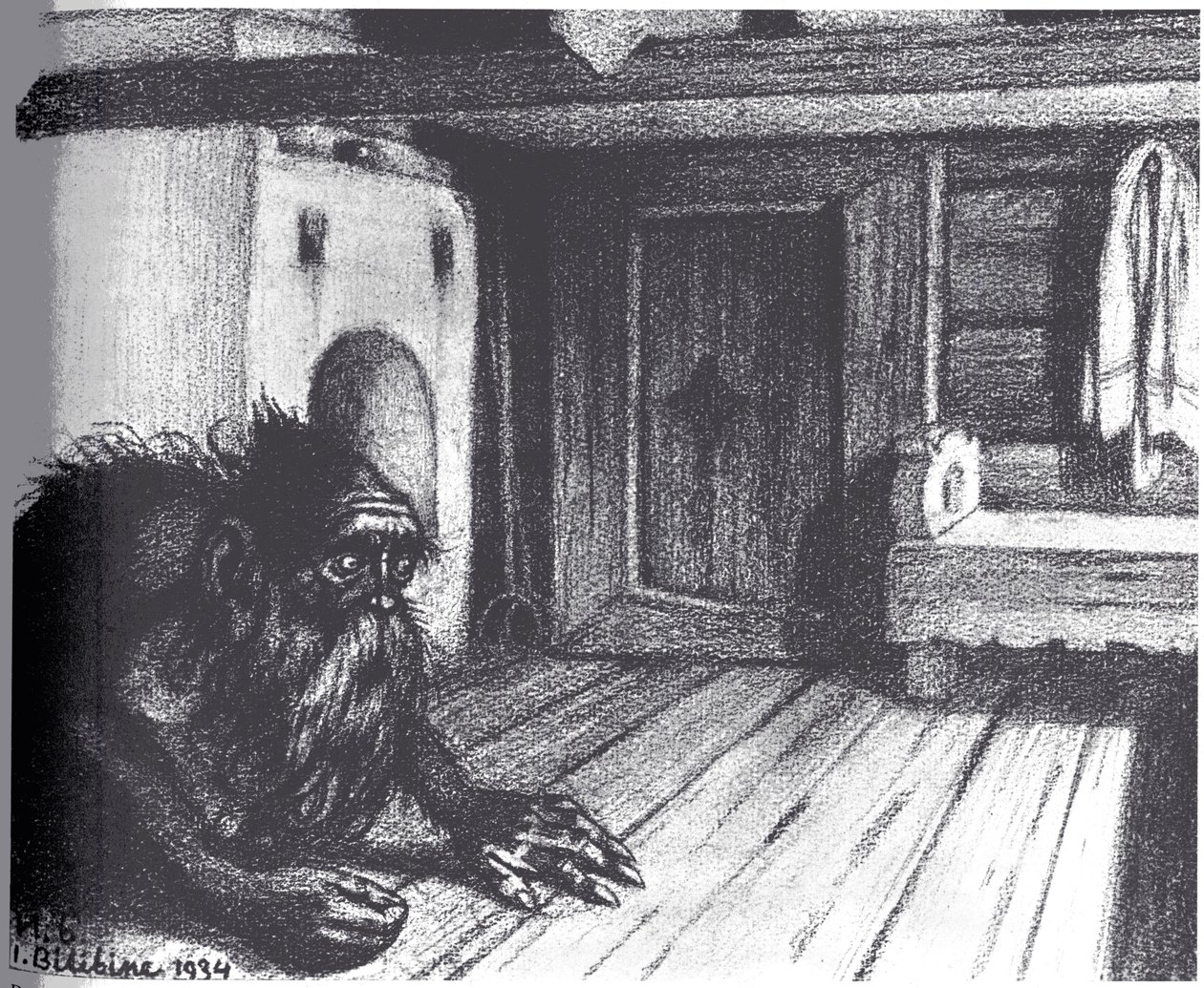 Otthonok, 1934 alkotó: Ivan Yakovlevich Bilibin