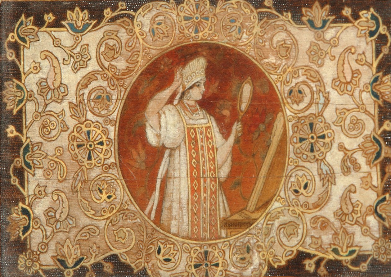 Tükör tükör a falon... alkotó: Ivan Yakovlevich Bilibin