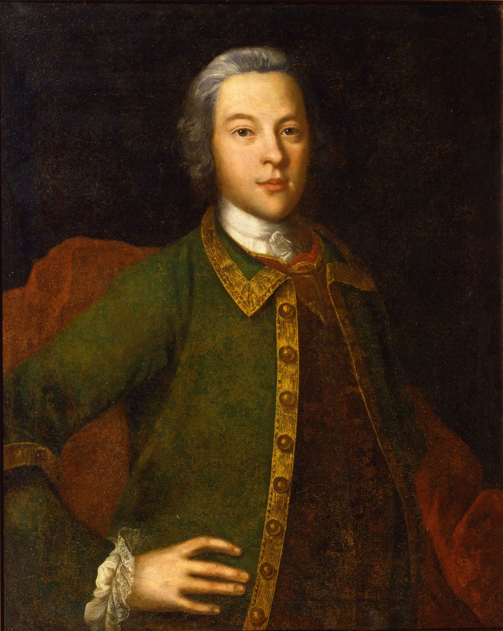 Petr Panin gróf portréja 17211789, 1742 alkotó: Ivan Yakovlevich Vishnyakov