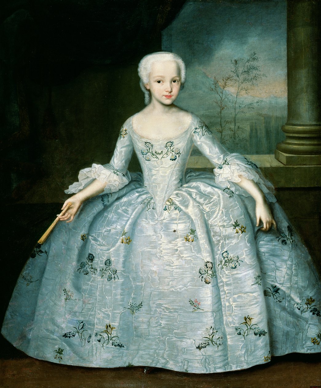 Sarah Eleonor Fermor (1740-1824) portréja 1749-50 (olaj, vászon) alkotó: Ivan Yakovlevich Vishnyakov