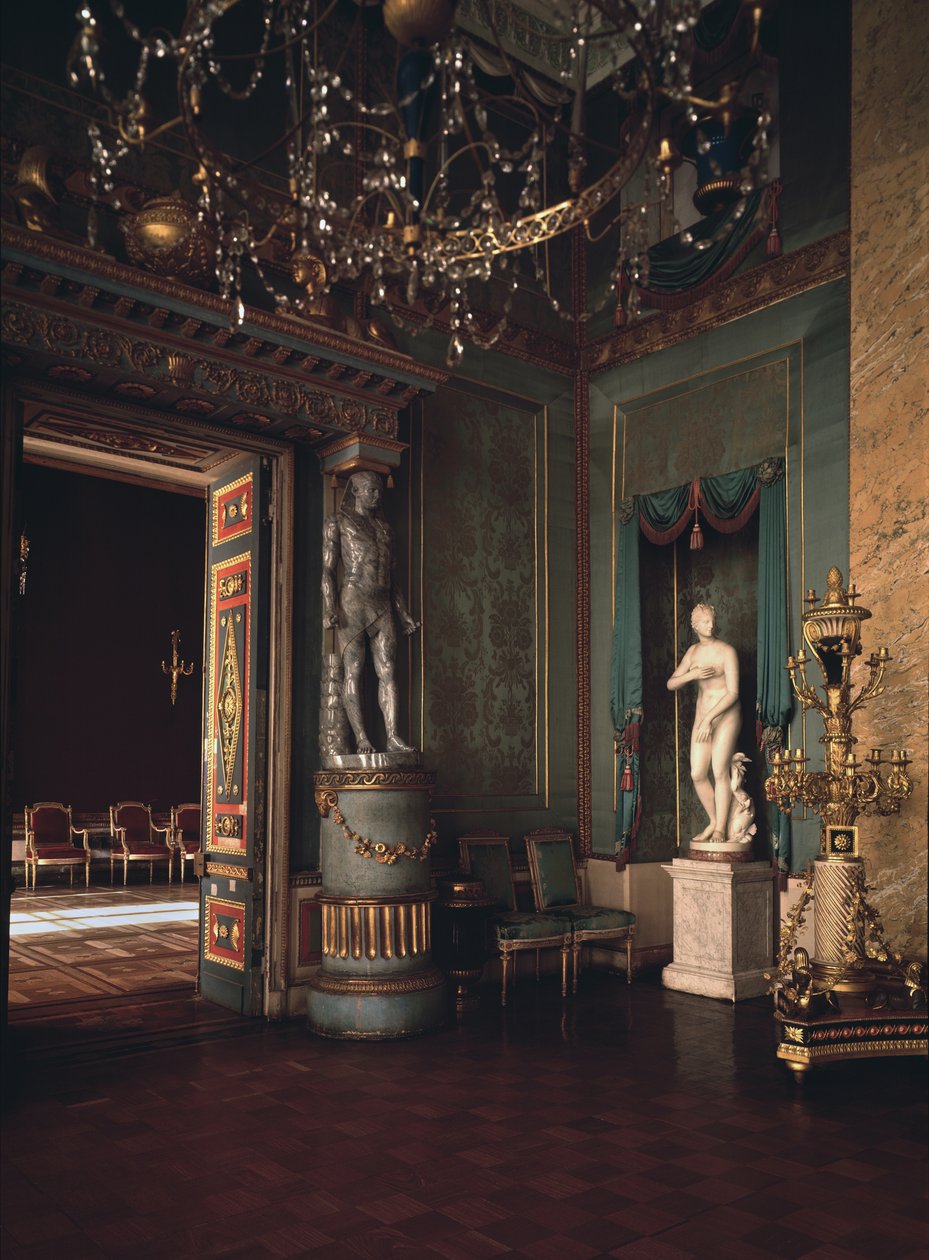 A moszkvai Ostankino-palota kék terme, 1796 alkotó: Ivan Yegorovich Starov