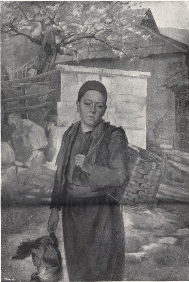 A téren alkotó: Ivana Kobilca