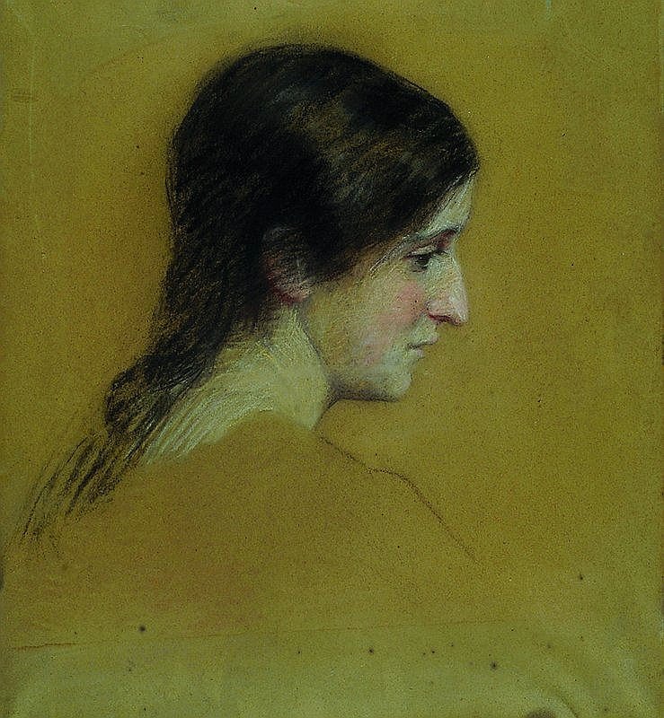 Elisabeth Heberlein portréja alkotó: Ivana Kobilca