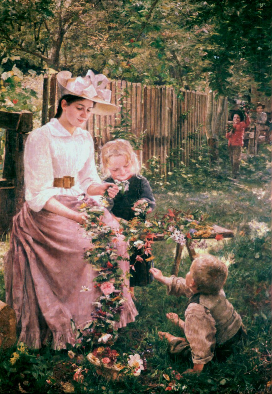Nyár, 1889-1890 alkotó: Ivana Kobilca