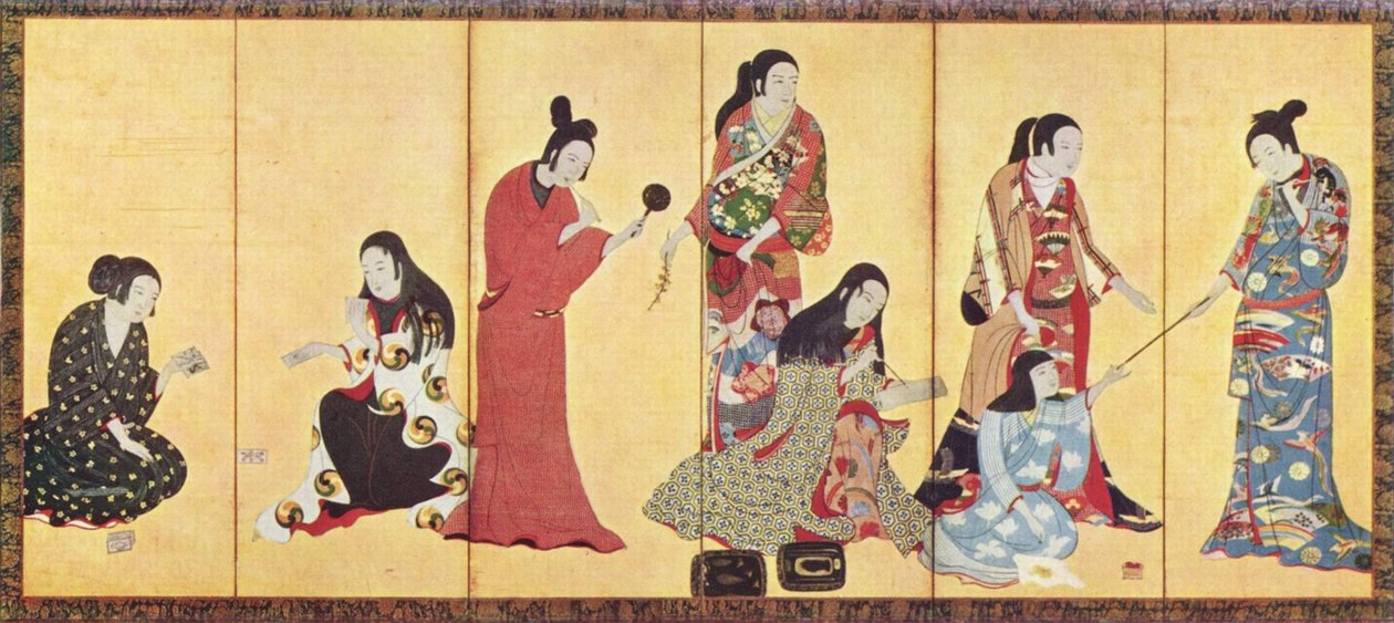 Matsuura Byobu alkotó: Iwasa Matabei