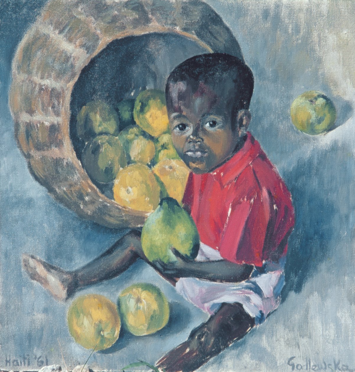 Fito, Ábel ikerfia, Haiti, 1961 alkotó: Izabella Godlewska de Aranda