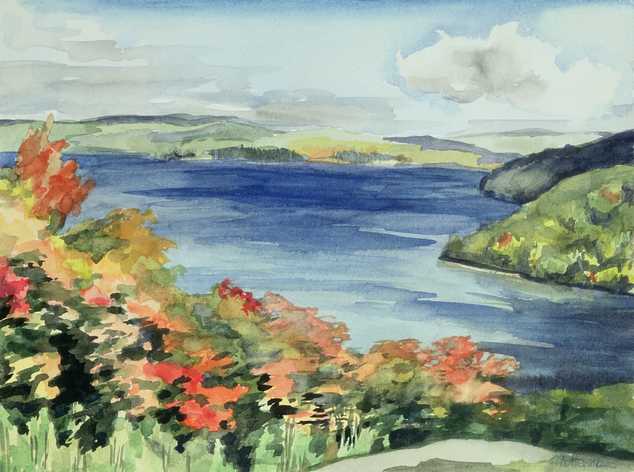 No.56 Kaministikwia-tó, Ontario, Kanada (wc) alkotó: Izabella Godlewska de Aranda