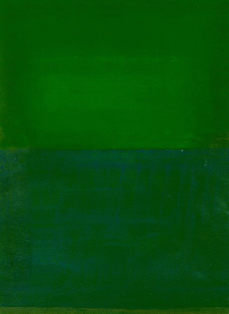 Tér, idő, mozgás, zöld, 2010 alkotó: Izabella Godlewska de Aranda