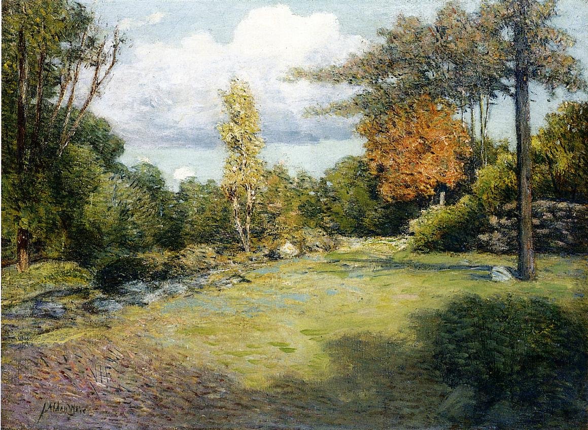 Őszi napok alkotó: J. Alden Weir