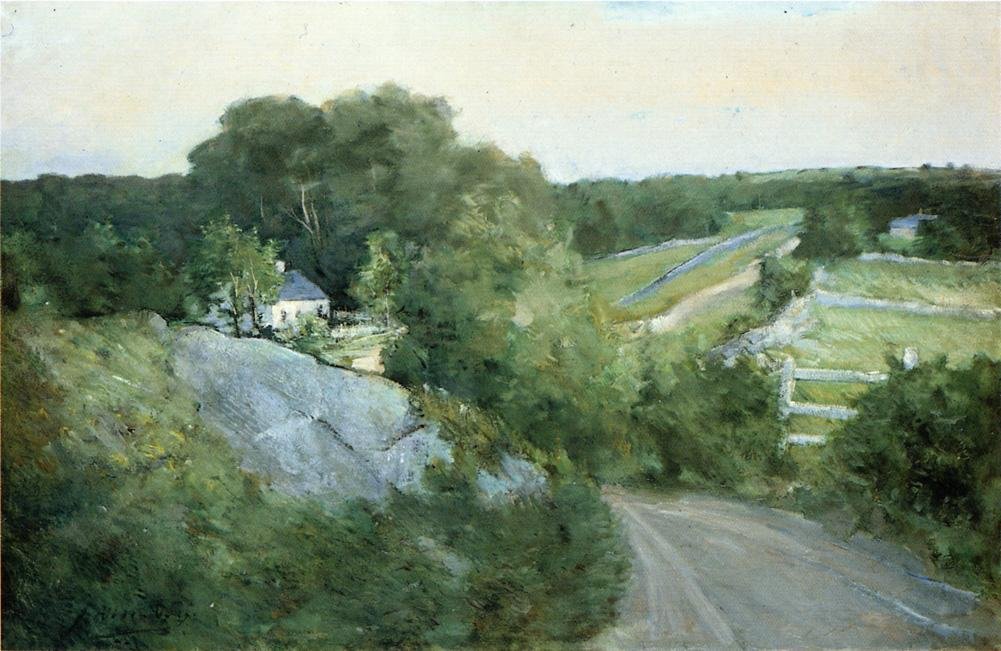Green Hills és termőföld alkotó: J. Alden Weir