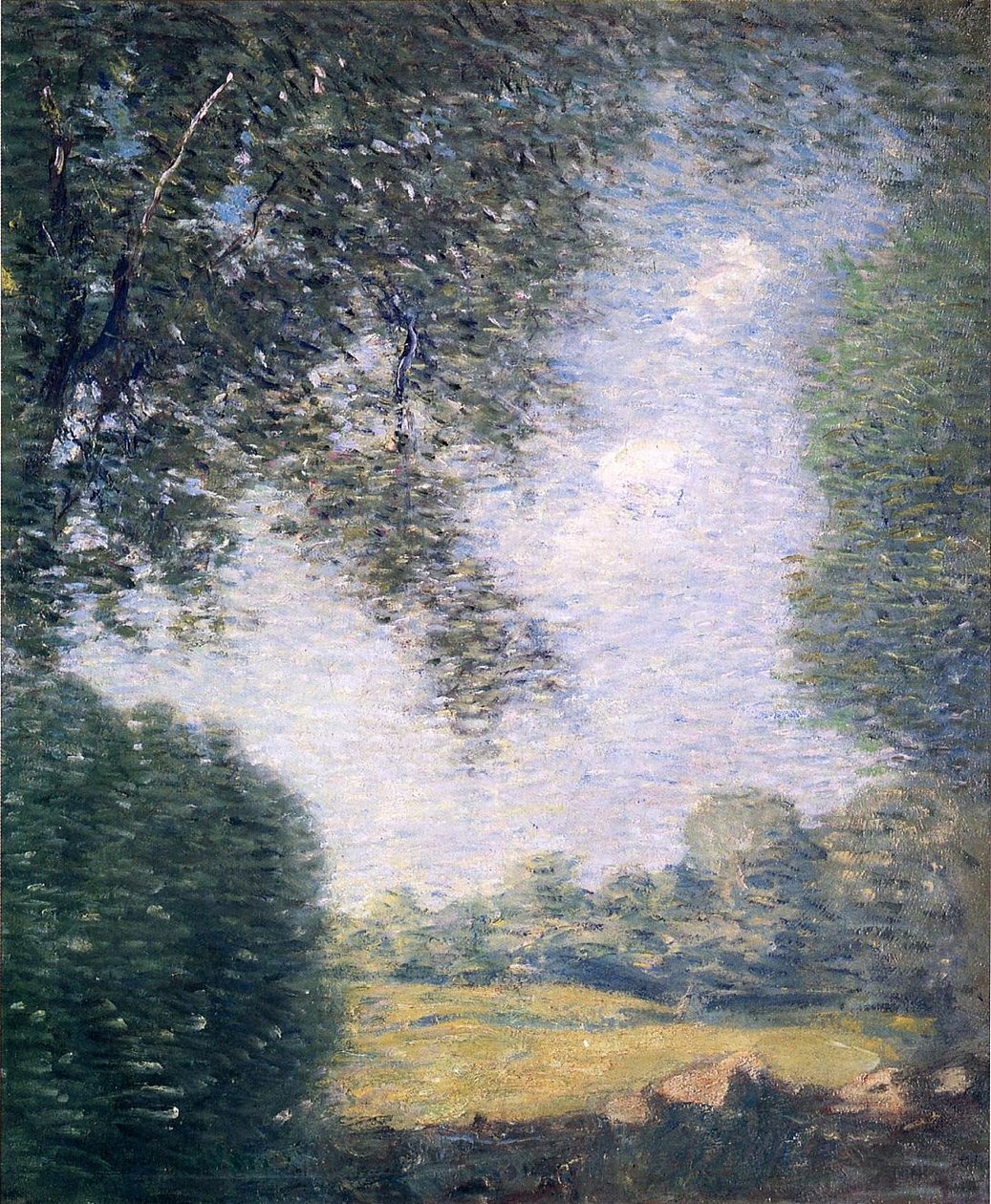 Lógó fák alkotó: J. Alden Weir
