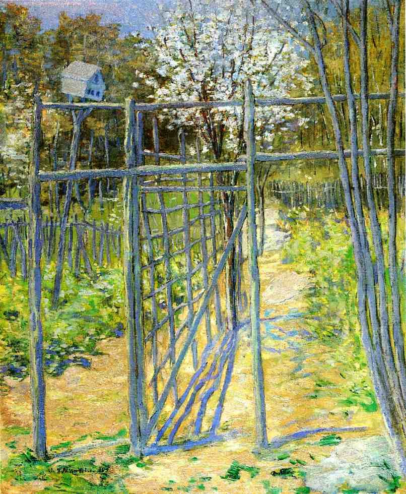 A szürke rács alkotó: J. Alden Weir