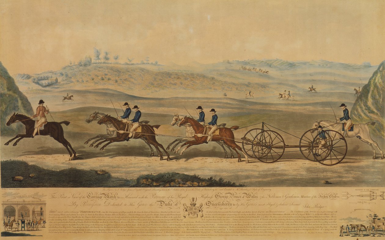 A hintógyufa látképe, 1789 alkotó: J. Bodger