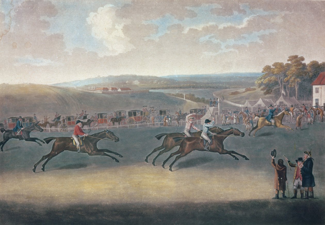 Derby nyereményjáték, 17912 alkotó: J. Francis Sartorius