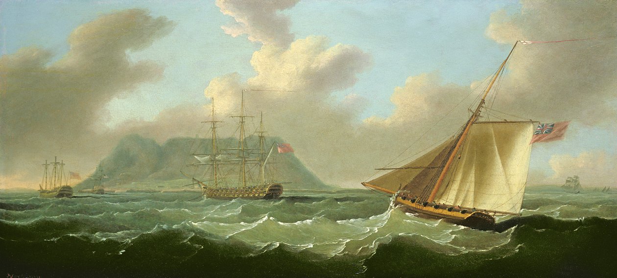 Kiszállítás Fokvárosból, 1806 alkotó: J. Francis Sartorius