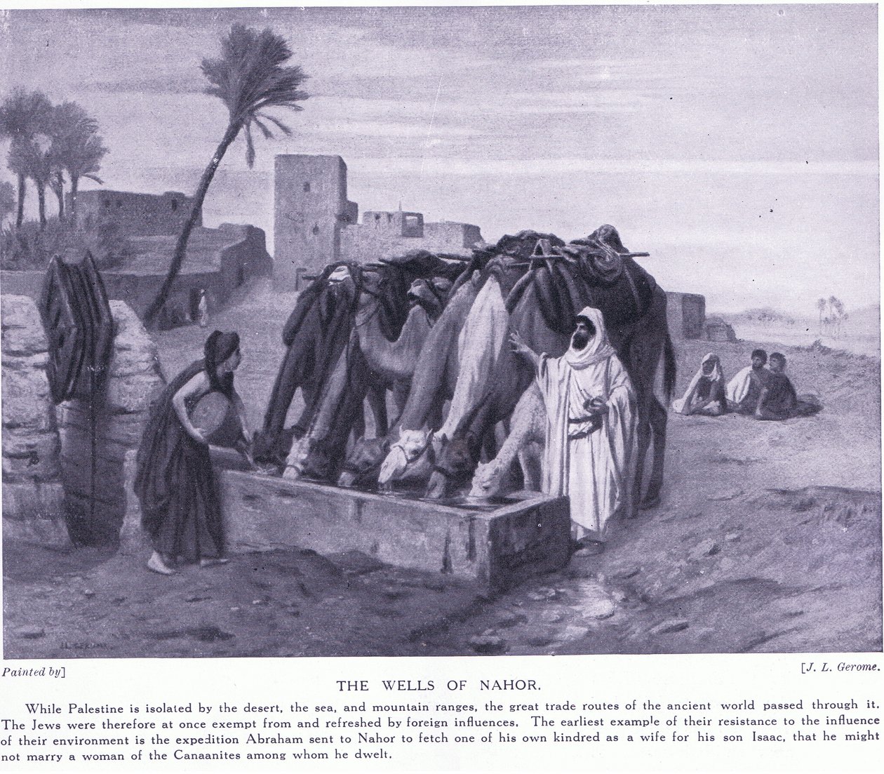 Nahor kútjai alkotó: J. L. Jerome