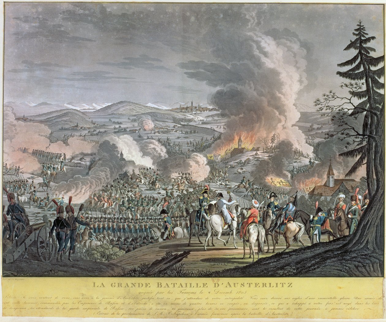 Az austerlitzi csata, 1805. december 2 alkotó: J L Ragendas