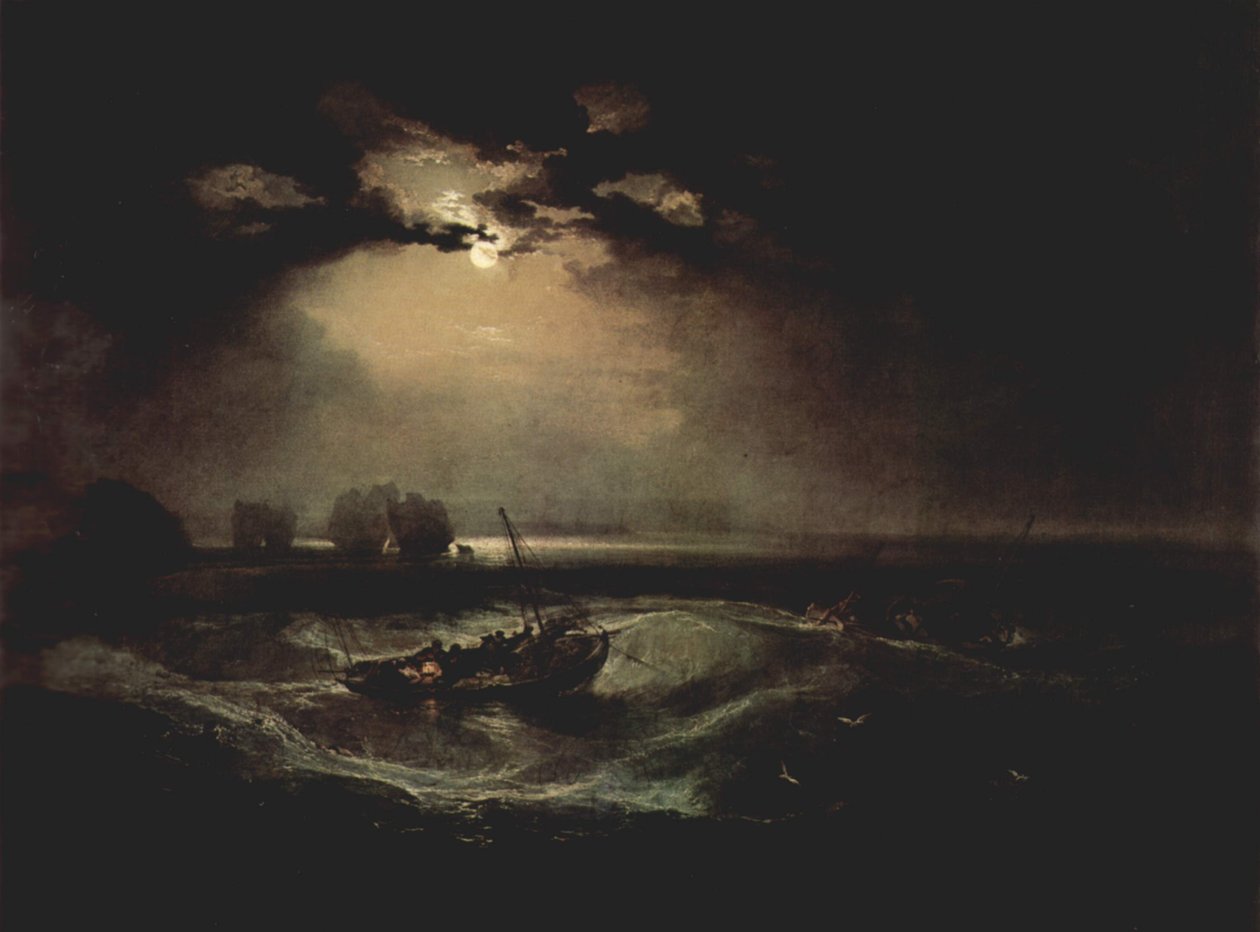 Halász a tengeren alkotó: Joseph Mallord William Turner