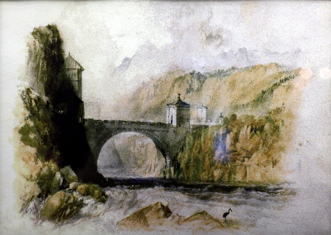 Saint-Maurice híd alkotó: Joseph Mallord William Turner