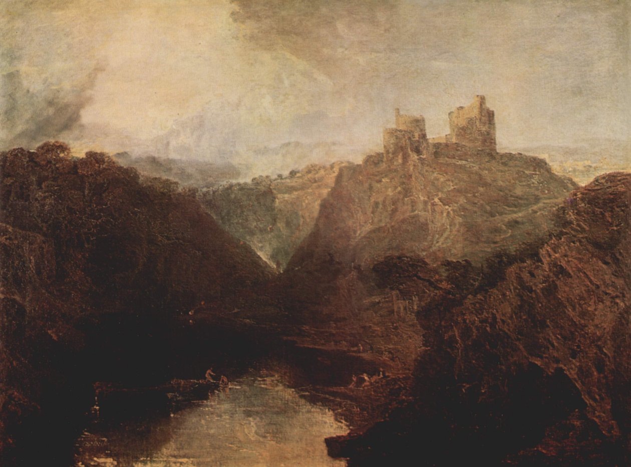Kilgarran kastély a Twyvey -n alkotó: Joseph Mallord William Turner