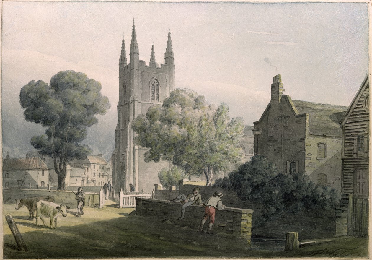 Croydon plébániatemplom, 1813 alkotó: John Preston Neale