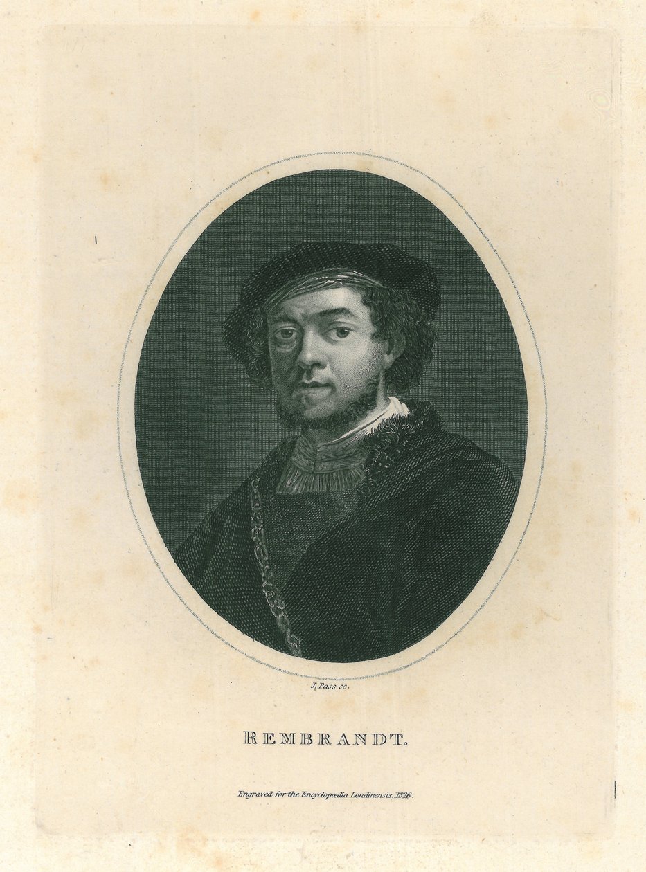 Rembrandt, 1826 alkotó: J. Pass