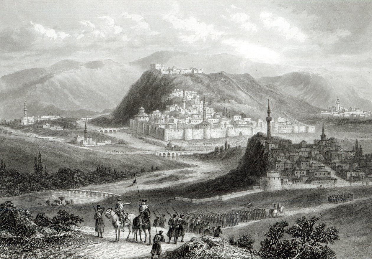 Kars, J. Godfrey metszete, 1860 körül alkotó: John Ramage