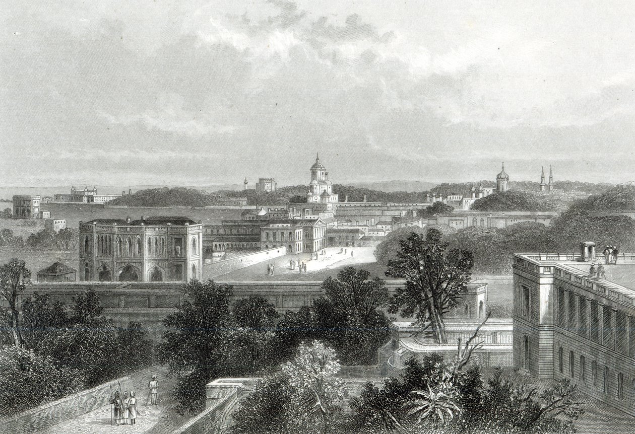 Lucknow, vésette E.P Brandard, 1860 körül alkotó: John Ramage