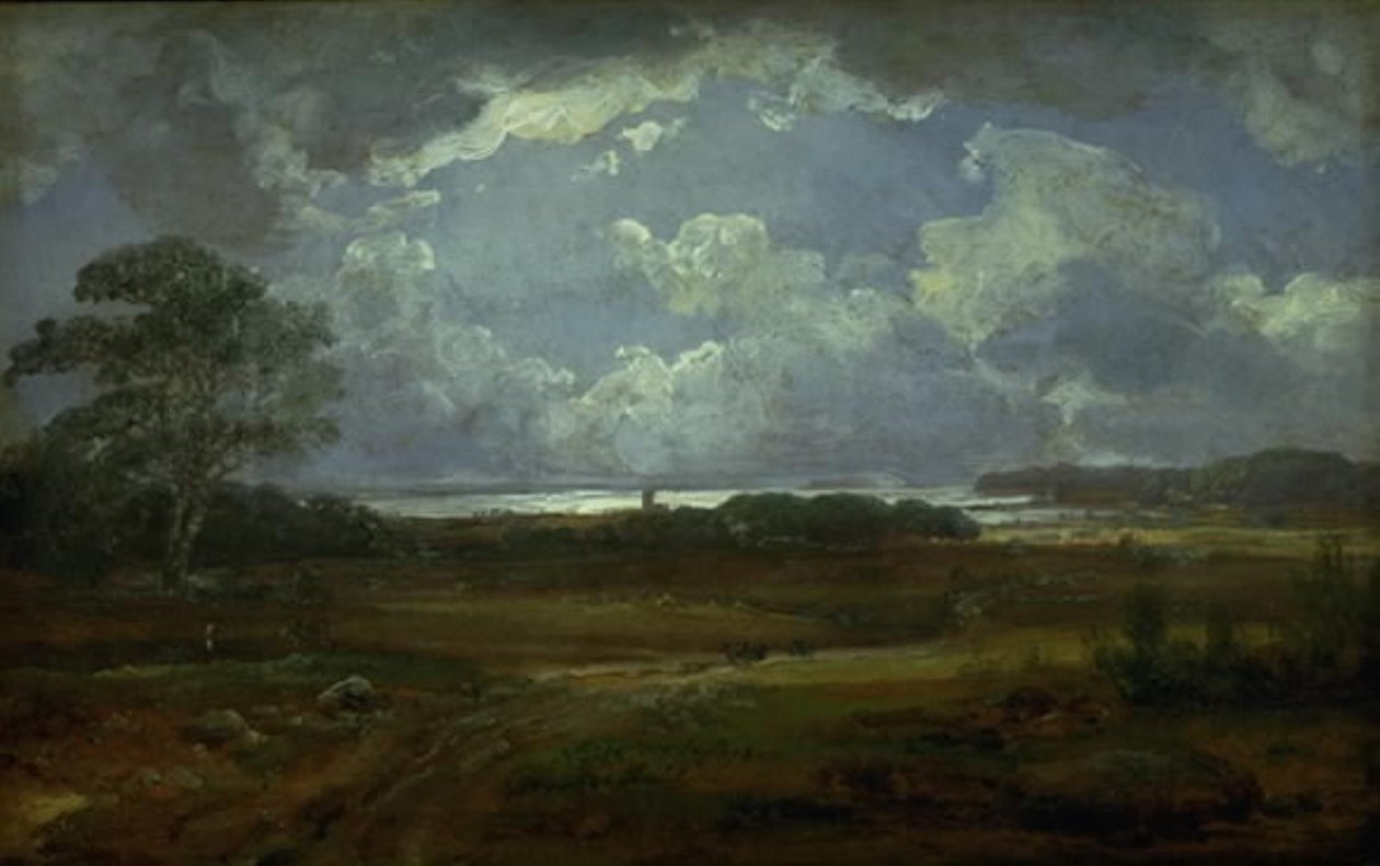Kilátás Jungshoved felé alkotó: Johan Christian Dahl