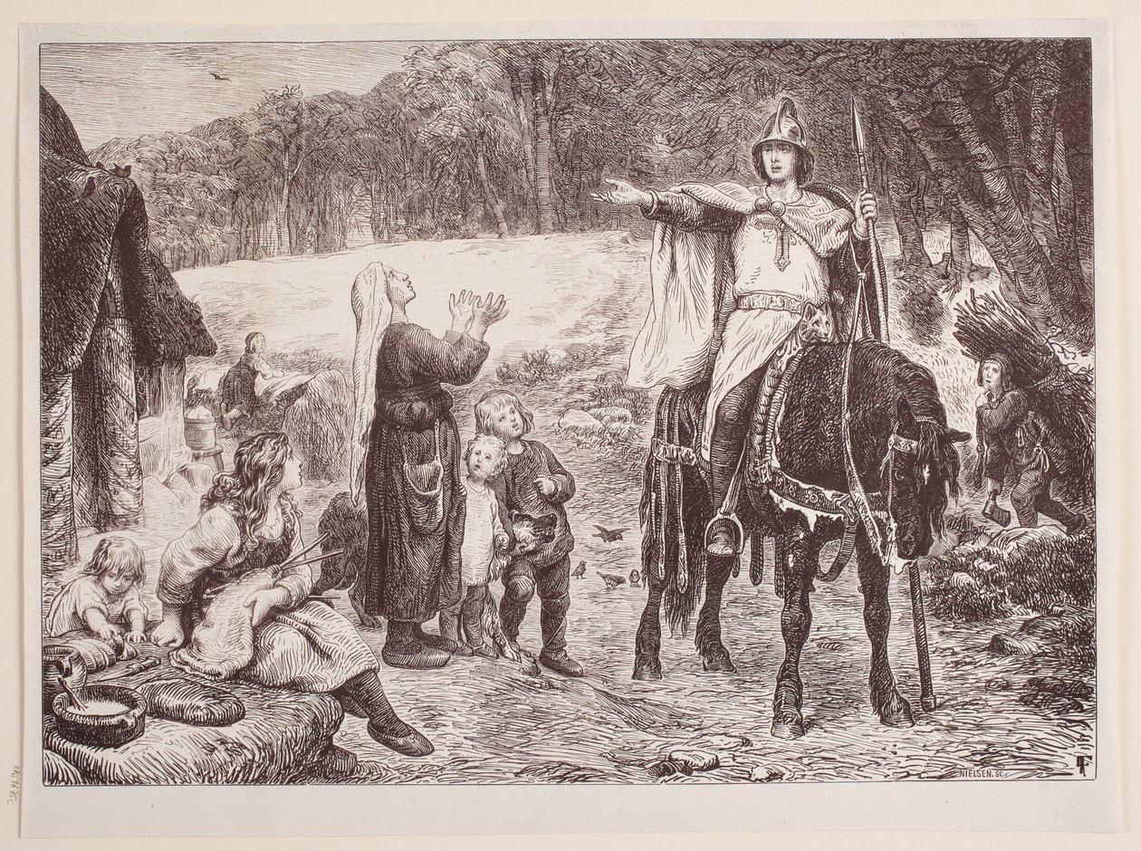 A Kulsvierhytten lovagja alkotó: J.C. Nielsen