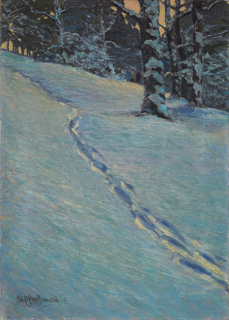 Reggel hó után, High Park alkotó: J.E.H. MacDonald