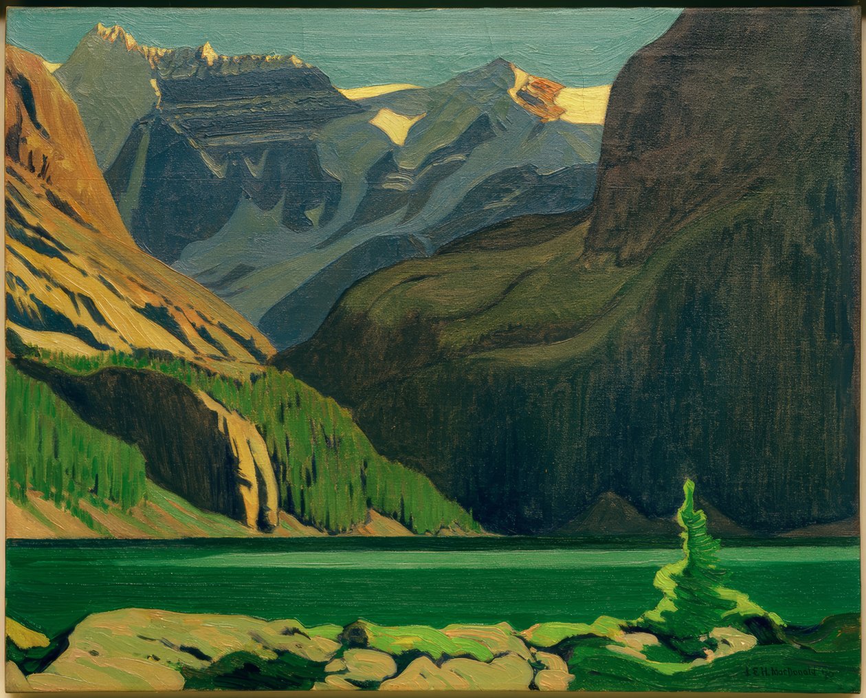 OHara-tó alkotó: J.E.H. MacDonald