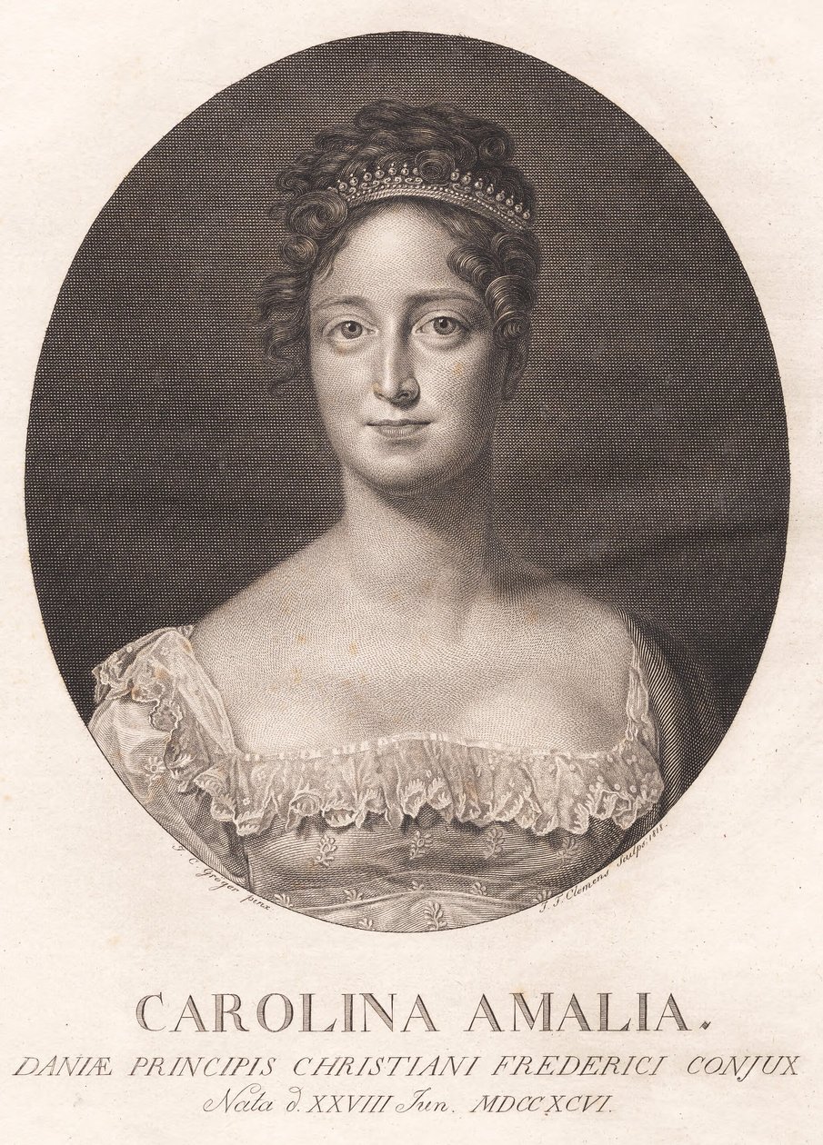 Caroline Amalie alkotó: J.F. Clemens
