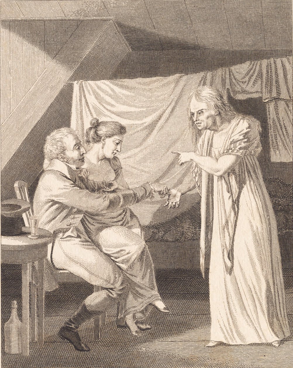 Szenvedés. alkotó: J.F. Clemens