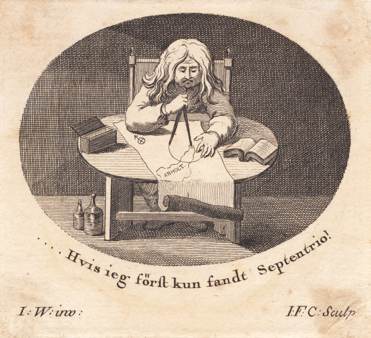 A Peder Paars-vers kritikusa alkotó: J.F. Clemens
