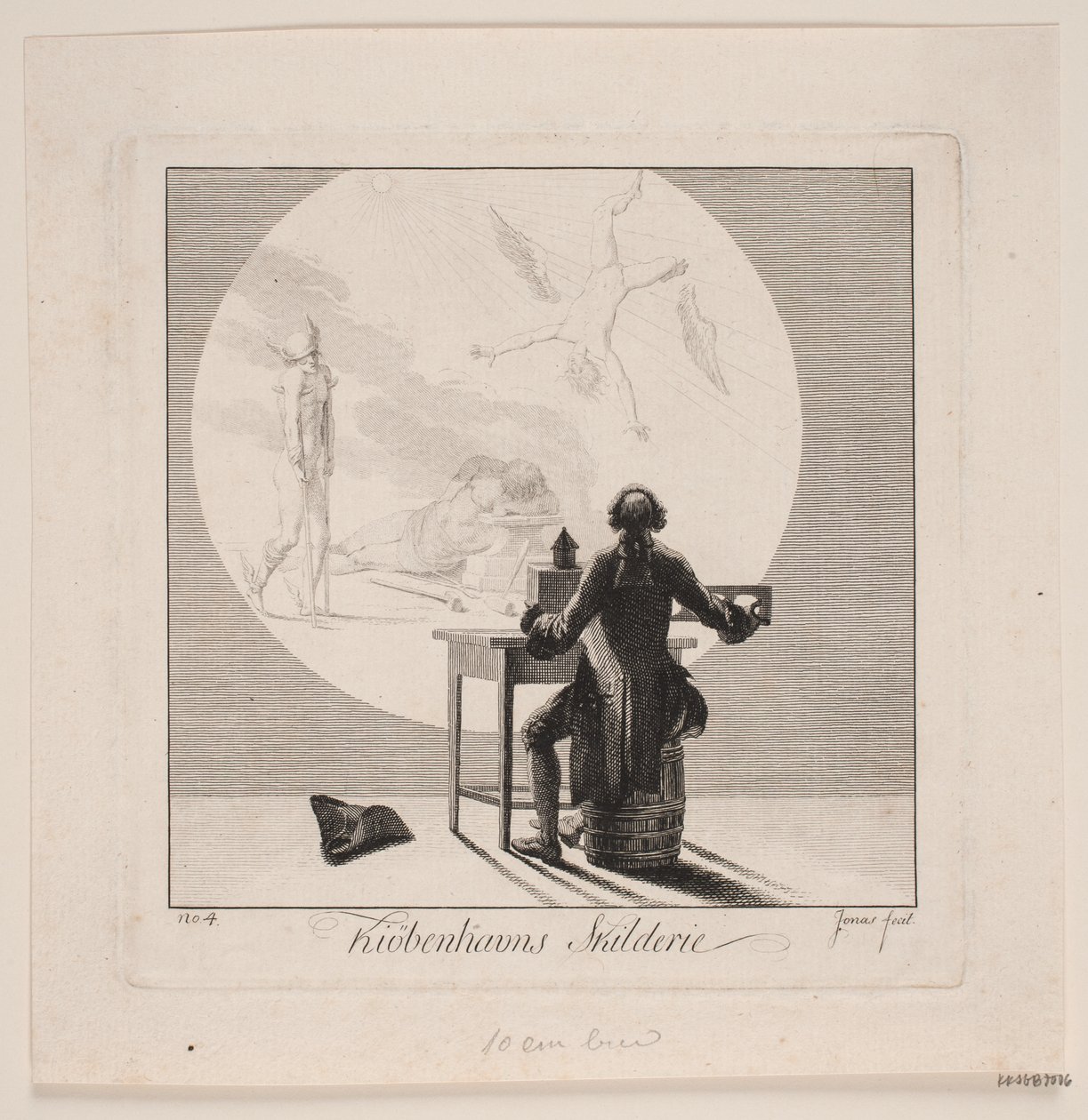 "Kiøbenhavns Skilderie", 4. sz alkotó: J.F. Clemens