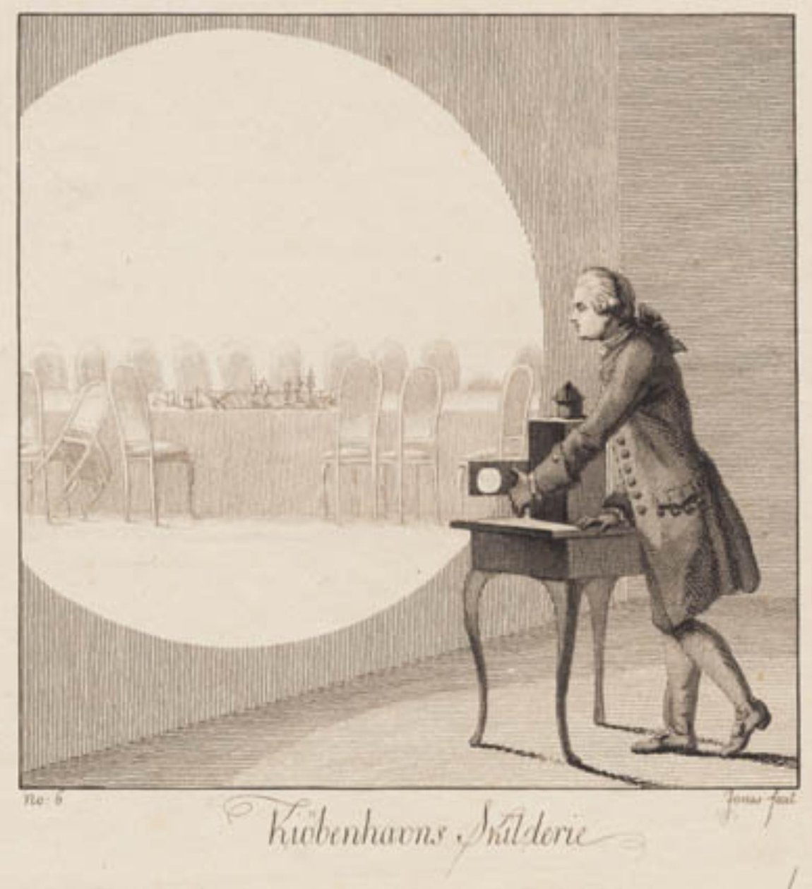 "Kiøbenhavns Skilderie", 6. sz alkotó: J.F. Clemens