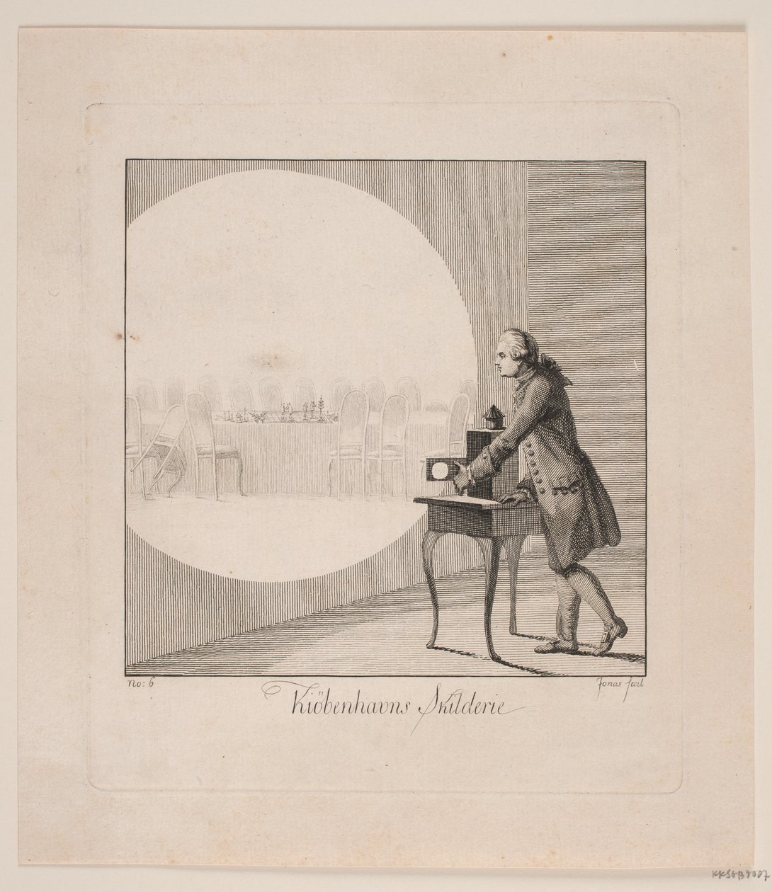 "Kiøbenhavns Skilderie", 6. sz alkotó: J.F. Clemens