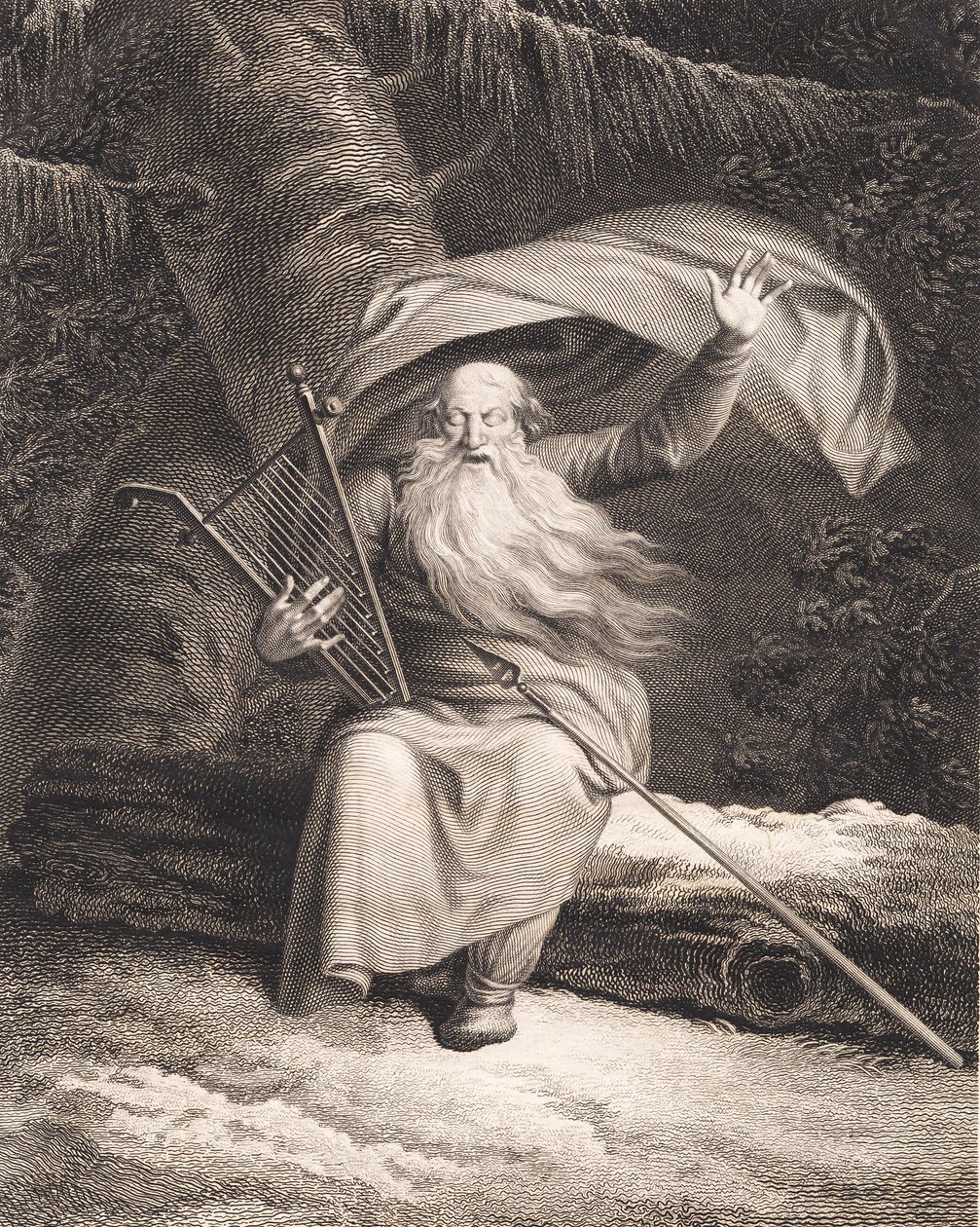 Ossian alkotó: J.F. Clemens