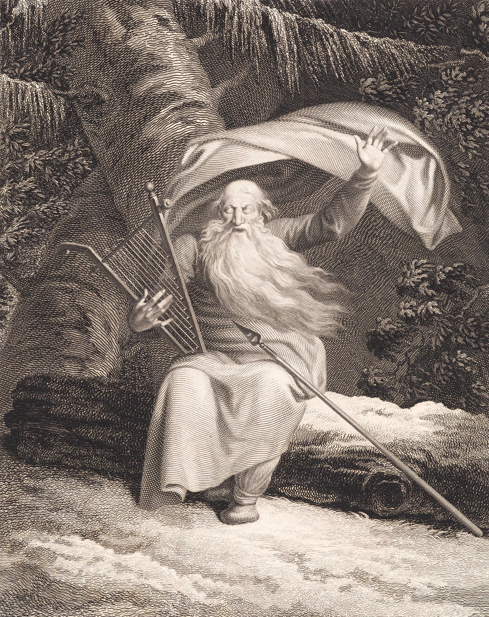 Ossian alkotó: J.F. Clemens