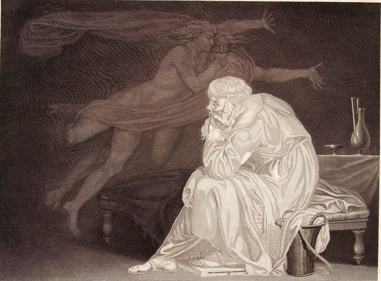 Szókratész alkotó: J.F. Clemens