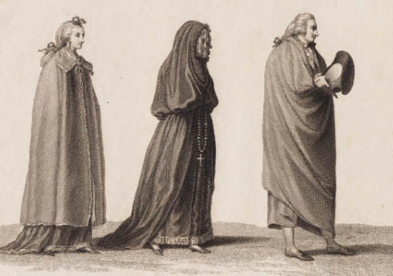 Három portugál. Használt: J. Murphy: „Utazások Portugáliában. 1789-90 alkotó: J.F. Clemens