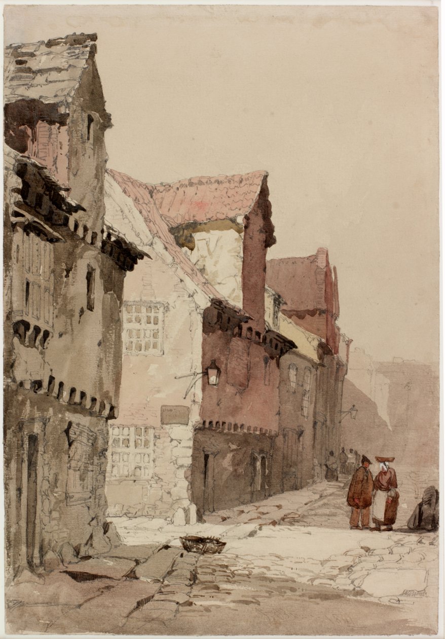 Pandonban, 1841 (ceruza és WC papíron) alkotó: J.I. Brown