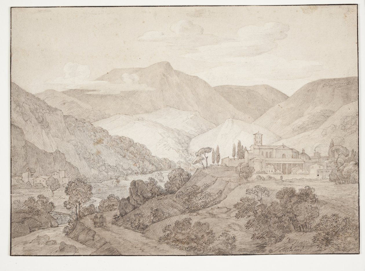 Cappucinerkloster i Spoleto alkotó: J.L. Lund