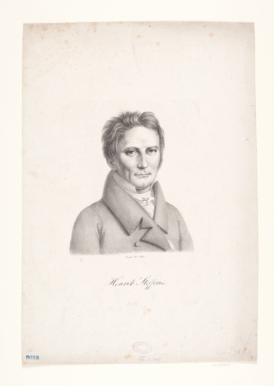 Henrik Steffens alkotó: J.L. Lund