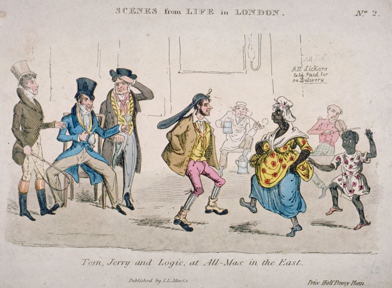 "Tom, Jerry és Logic az All-Max-nél Keleten", 1821 alkotó: JL Marks