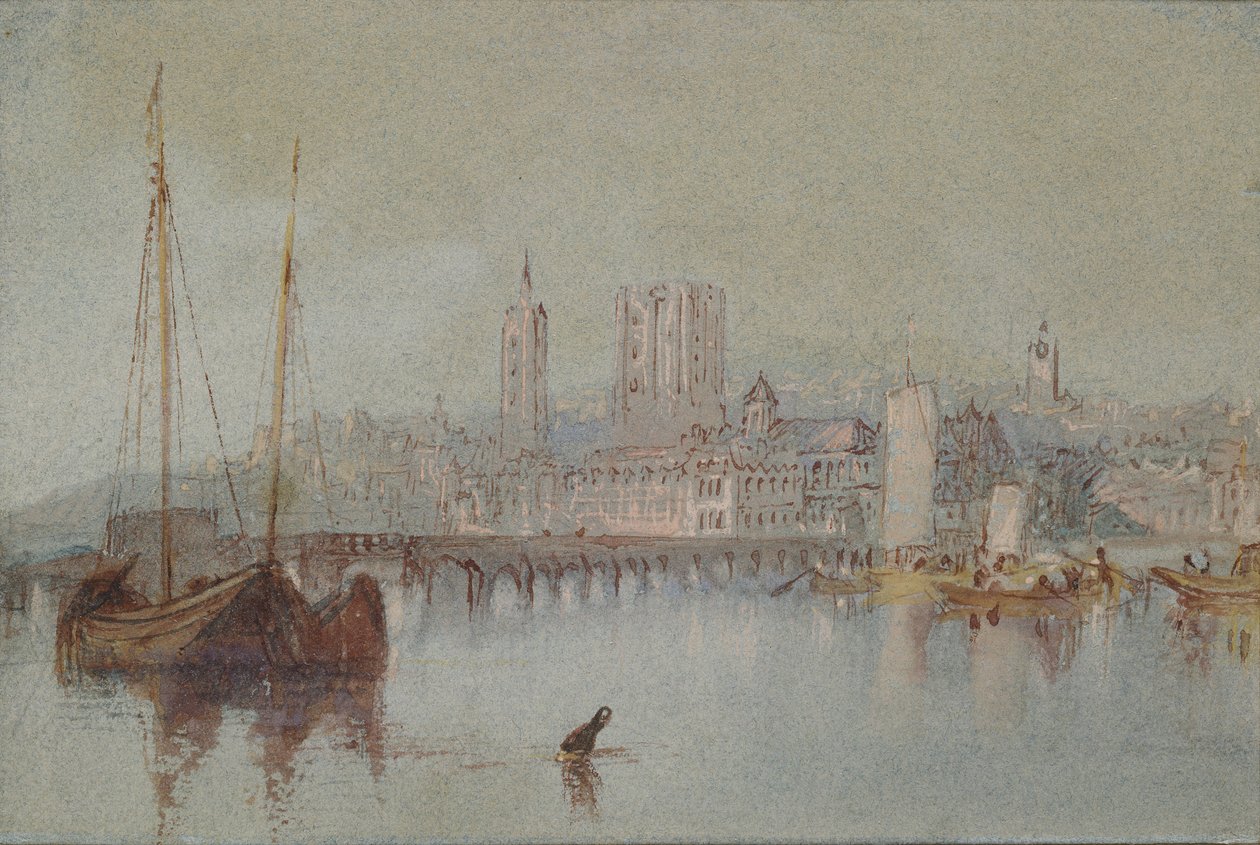 Beaugency, c1830 alkotó: Joseph Mallord William Turner